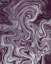 Purple Marble Texture. Liquid metal Purple-blue abstract background Royalty Free Stock Photo