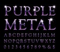 Purple metal