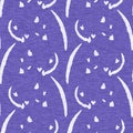 Purple mottled very peri color of the year seamless pattern texture. Colorful trend tone on tone texture linen streaked