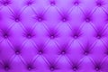 Purple natural leather sofa upholstery texture background Royalty Free Stock Photo