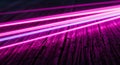 Purple Neon Light Lines on Dark Surface Abstract Background Royalty Free Stock Photo