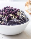 Purple Nice Cream Smoothie Bowl