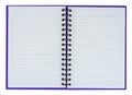 Purple notebook