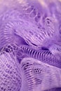 Purple nylon net