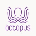 Purple octopus logo