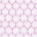 Purple ogee stripes seamless pattern background