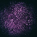 Purple, old, grunge texture. Square orientation. Vignette. Backgrounds Royalty Free Stock Photo