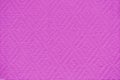 Purple paint background on the wall with rhombus pattern, texture Royalty Free Stock Photo