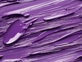 Purple paint brushstrokes layering with subtle light reflections, forming textured abstract background, adding depth and Royalty Free Stock Photo
