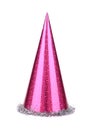 Purple party hat cone.