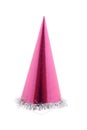 Purple party hat cone.