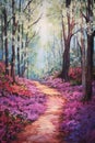 The Purple Path to the Glittering Sun