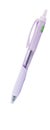 Purple pen isolated with Copy Space on White Background. Royalty Free Stock Photo