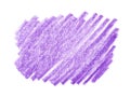 Purple pencil hatching on white background