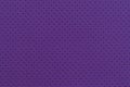 Purple Perforated Artificial Leather Background Texture