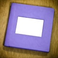 Purple photo album