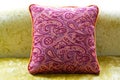 Purple pillow Royalty Free Stock Photo