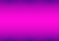 A purple and pink background with a geometric shaped top and bottom border with copy space