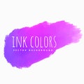 Purple Pink Ink Splash Vector Design Illustration