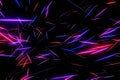 Purple pink light streaks, bright neon rays, transfer data network, stage screen background concept Royalty Free Stock Photo