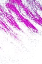 Purple pink sequins falling abstract