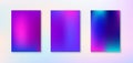 Purple, Pink, Turquoise, Blue Gradient Shiny Vector Background.