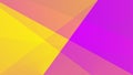 Purple pink yellow abstract geometric pattern. Colorful background with space for design. Royalty Free Stock Photo