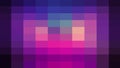 Purple pixilated background 4K animation.