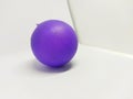 purple plastic ball used for children's toys