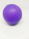 purple plastic ball used for children's toys