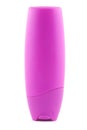 Purple plastic bottle