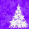 Pattern for Merry Christmas and Happy New Year made of triangles. Royalty Free Stock Photo