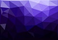 Purple polygonal texture. Polygonal vector background.