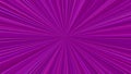 Purple psychedelic abstract starburst background - vector graphic from striped rays Royalty Free Stock Photo