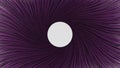 Purple Radial Lines and White Circle Pattern Royalty Free Stock Photo