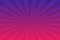Purple radial retro background. Purple and pink abstract spiral, starburst. Comics background. Vector illustration Royalty Free Stock Photo