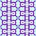 Purple repeating abstract geometrical seamless pattern