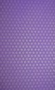 Purple Hexagon Pattern in Molded Plastic