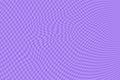 Purple retro psychedelic checkerboard pattern. Groovy funky textures.