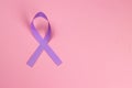 purple ribbon, Symbol of Epilepsy, Alzheimer's disease, Pancreatic cancer, Thyroid cancer