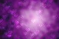 Purple romantic background