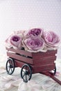 Purple rose bouquet Royalty Free Stock Photo