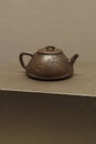 Qu Ziye Carved Tea Pot The Qing Dynasty