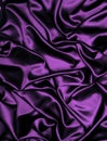 Purple satin fabric background Royalty Free Stock Photo