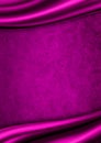 Purple satin fabric background