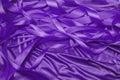 Purple satin ribbons