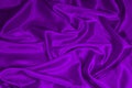 Purple Satin/Silk Fabric 1 Royalty Free Stock Photo
