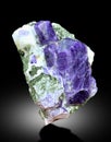 purple scapolite with diopsite Mineral specimen from badakhshan afghanistan