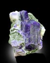 purple scapolite with diopsite Mineral specimen from badakhshan afghanistan