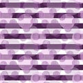 Purple Seamless Abstract Geometric Repeat Pattern Background